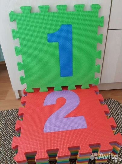 Детский коврик пазл