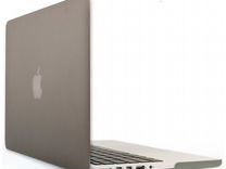 Чехол для MacBook Pro Retina 15" прозрачно-серый