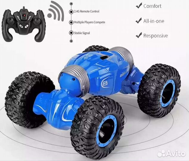 Машинка радиоуправляемая трюковая twist