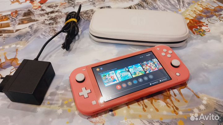 Nintendo switch 500гб 40+ игр прошит любые игры