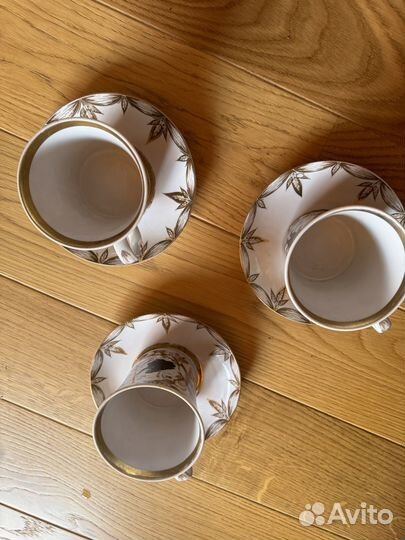 Чашка с блюдцем лфз