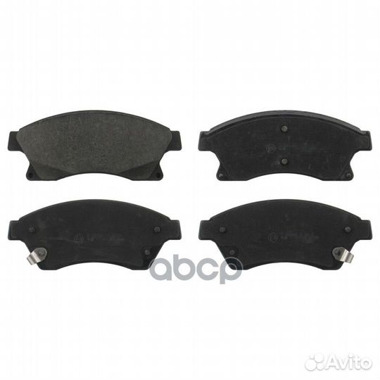 Колодки тормозные дисковые chevrolet: aveo 11