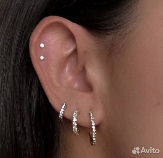 Прокол ушей пирсинг