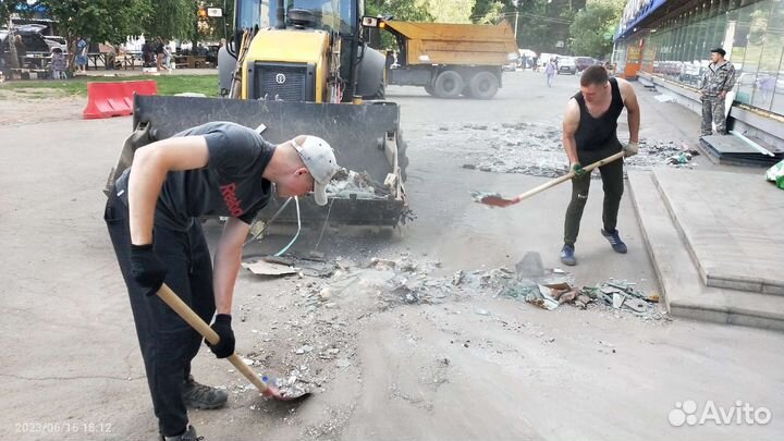 Услуги грузчиков и разнорабочих