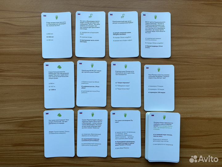 Настольная игра «Приключения вдоль Зелёного пояса»