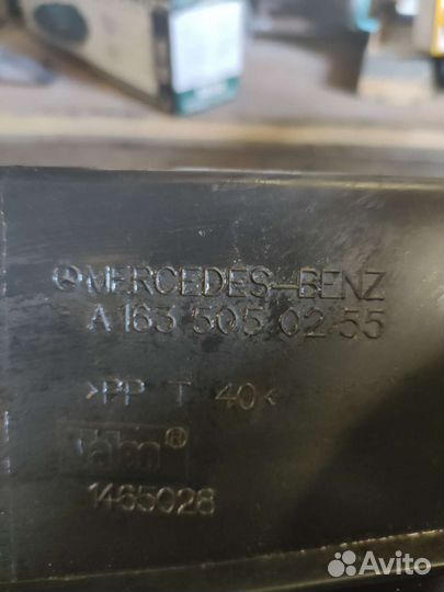 Диффузор вентилятора радиатора Мерседес w163