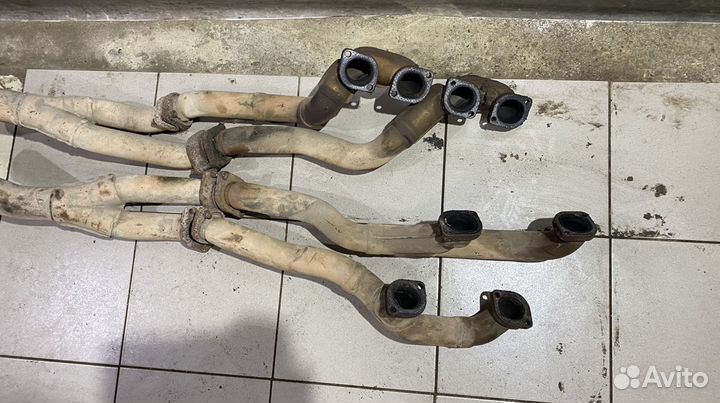 Выпускной коллектор, приемн труба BMW 7 E38 M62b44