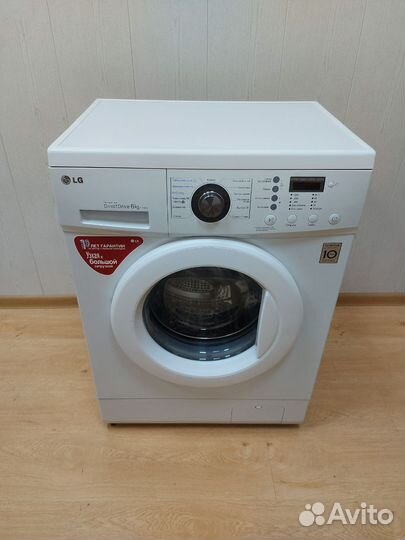 Стиральная машина бу lg 6 кг с прямым приводом