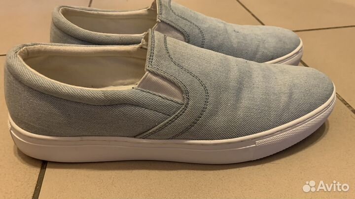 Мокасины слипоны Jack Jones, Vans 3 пары 27,5см