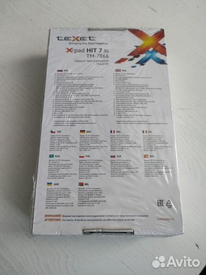 Планшет teXet X-pad HIT 7 3G TM-7866