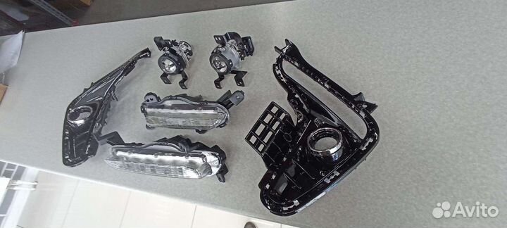 Kia Rio 4 противотуманные фары комплект led