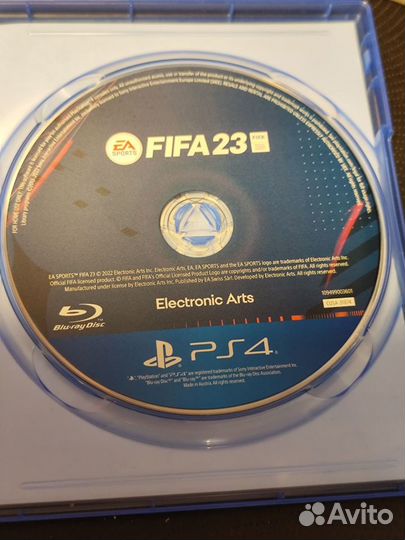 Игра FIFA 23 (PS4) Полностью на Русском