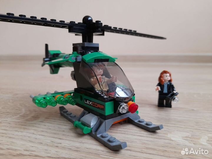 Lego корабль, вертолёт 76046 Супер Герои