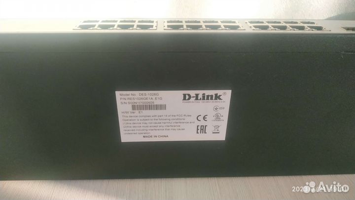 Гигабитный коммутатор DES-1026G