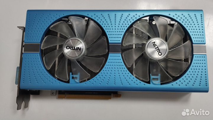 Игровая видеокарта Sapphire radeon RX 580 Nitro+
