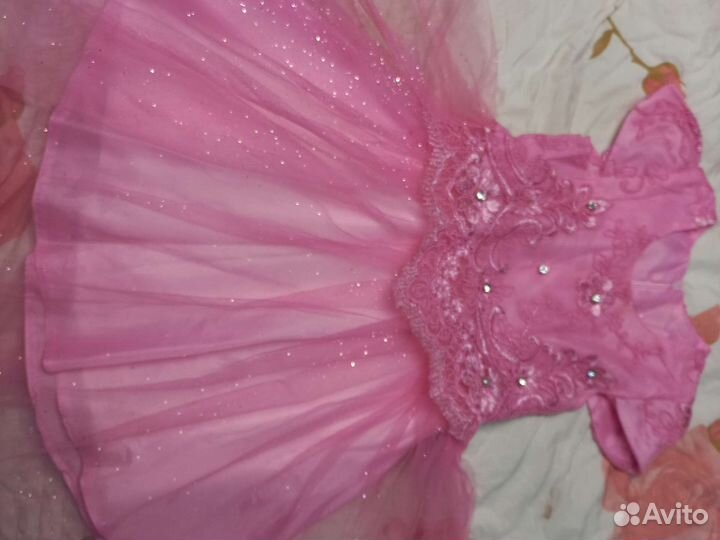 Платье на девочку 1-2года