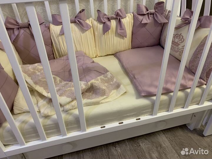 Бортики в детскую кроватку