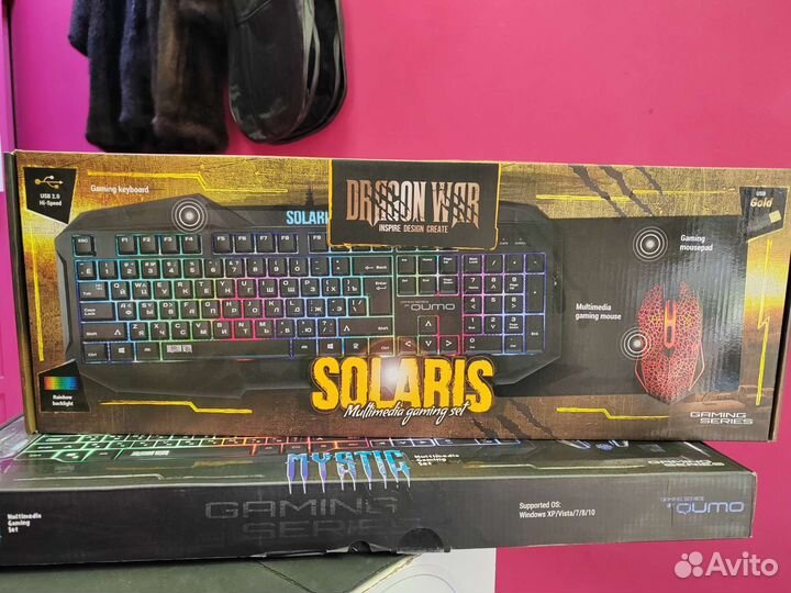 Игровой набор клавиатура+мышь