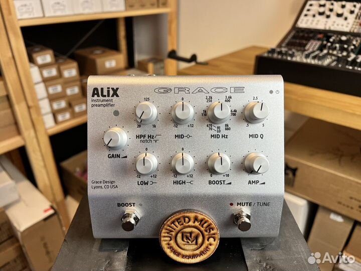 Grace Design ALiX Instrument DI/EQ/Boost в Наличии
