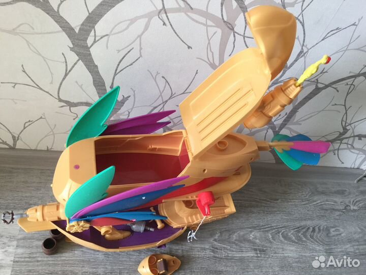 My little pony летучий корабль радуга