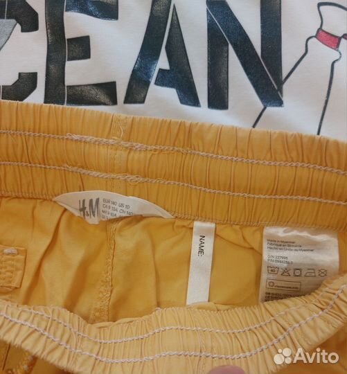 Футболка gulliver 140 +шорты