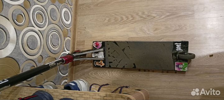 Дека для трюкового самоката