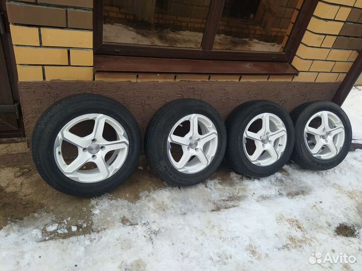 Литые диски r15 на kia rio бу