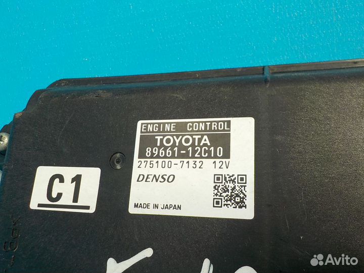Блок управления двигателем toyota Auris (E15) 2006