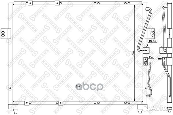 10-45112-SX NS94418 OK53E61481A радиатор ко
