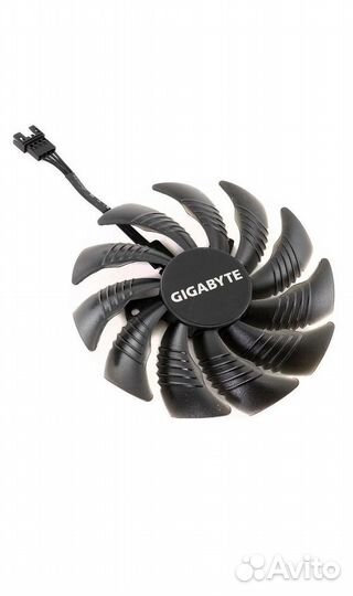 Кулер для видеокарты Gigabyte RX 580, GTX 1060