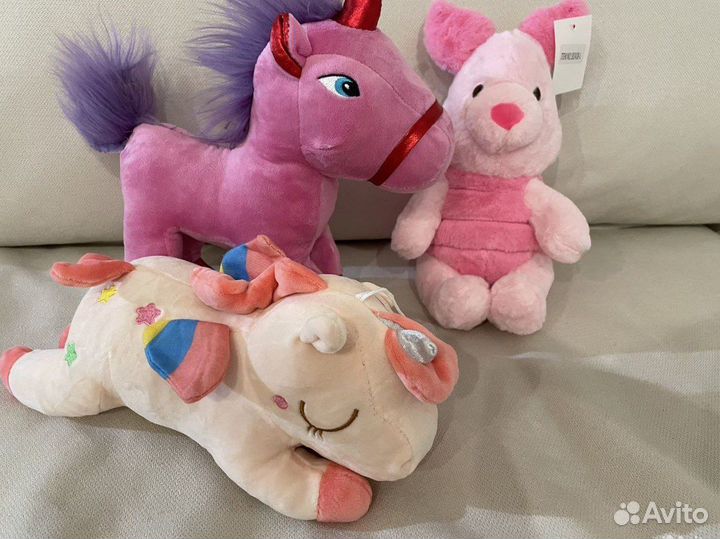 Мягкие игрушки новые