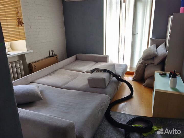 Химчистка дивана готовность 2 часа