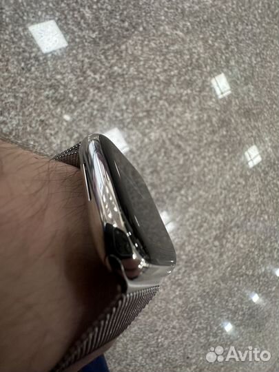 Часы apple watch 7 45 mm stainless steel