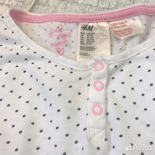 Лонг 146-152 (11-12 лет) H&M на девочку