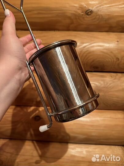 Подвесная полка и подвес для бутылки