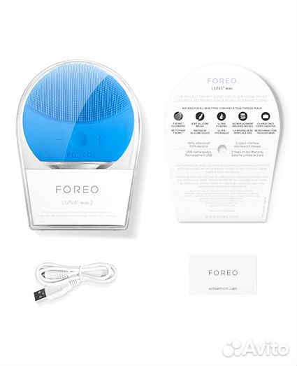 Щетка для чистки и массажа лица foreo luna Mini 2