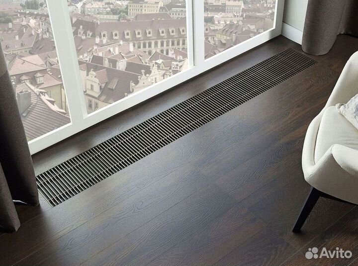 Внутрипольный конвектор