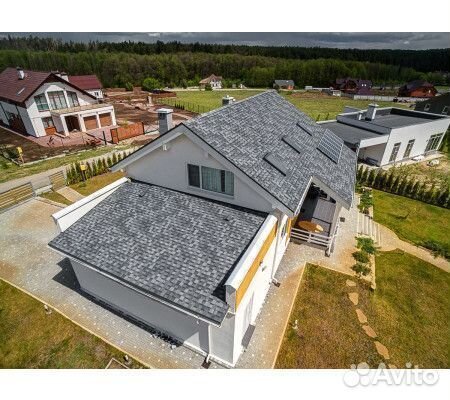 Гибкая черепица мягкая кровля