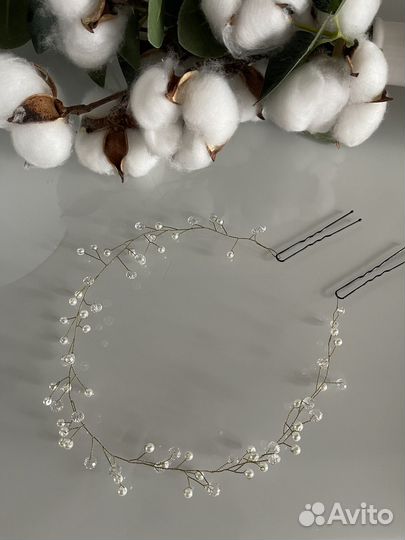 Свадебное украшение для волос