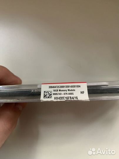 Оперативная память Kingston HyperX Fury Black 16gb