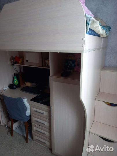 Кровать чердак
