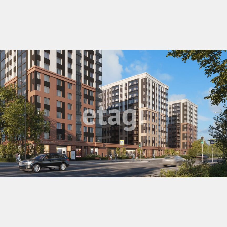 Квартира-студия, 24,1 м², 10/12 эт.