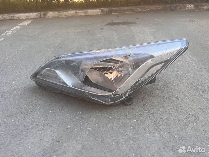 Левая фара hyundai solaris. Оригинал
