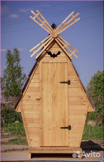 Дачный туалет с установкой