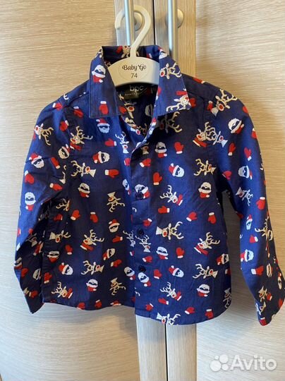 Рубашка новогодняя bonprix