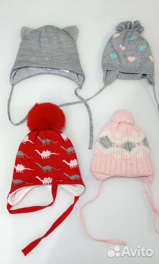 Шапка детская для девочки (весна,зима)