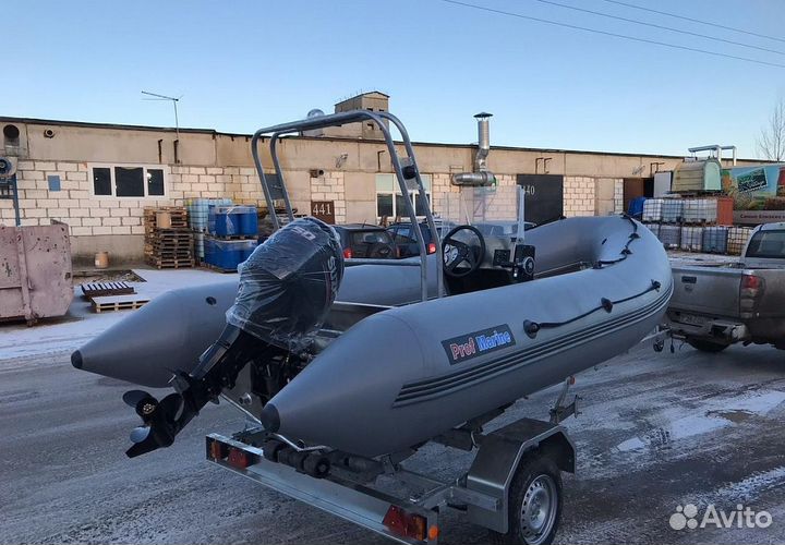 Лодка риб профмарин рм 450 RIB С алюминиевым корп