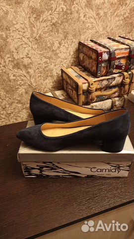 Синие лодочки 41 размер