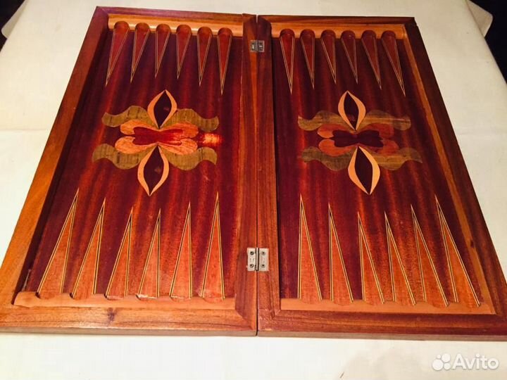 Шахматы камень Мексика и Красивая доска нарды/шахм