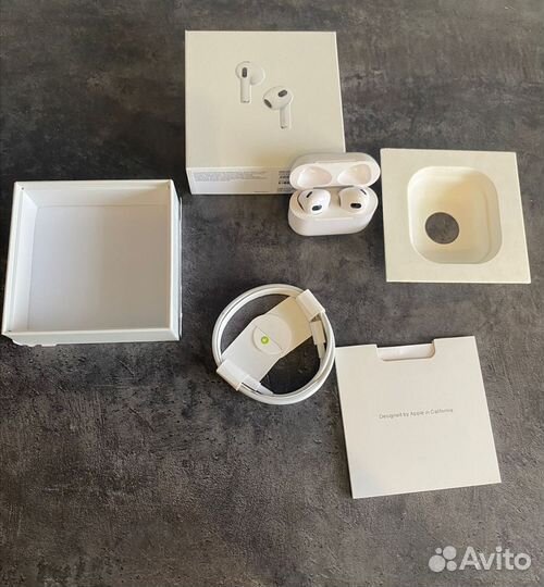 Беспроводные наушники apple airpods 3